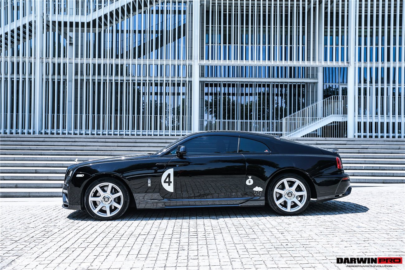 2016 - 2020 Rolls-Royce Wraith BKSS Style Carbon Fiber Side Skirts